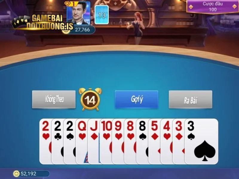 Các bộ bài đẹp giúp người chơi thắng lớn trong game Tiến lên miền Bắc