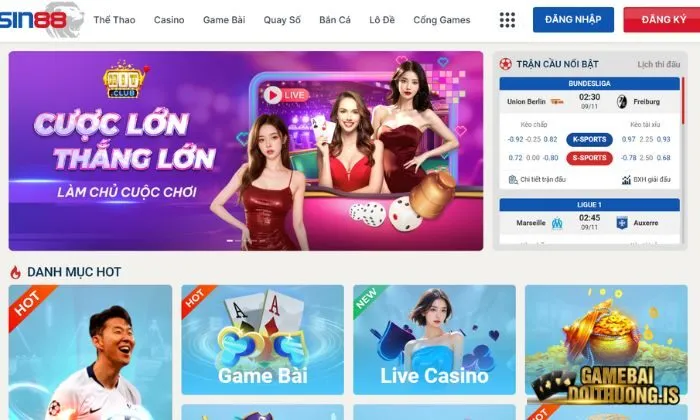 Một số thông tin về game bài đổi thưởng Sin88