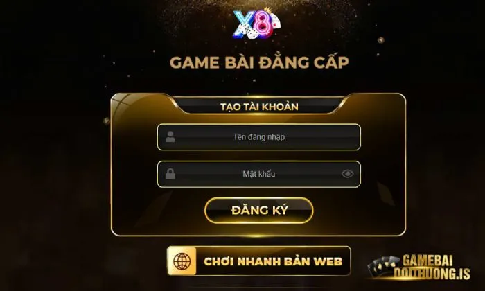  Chơi game tại X8 uy tín, chất lượng đỉnh cao