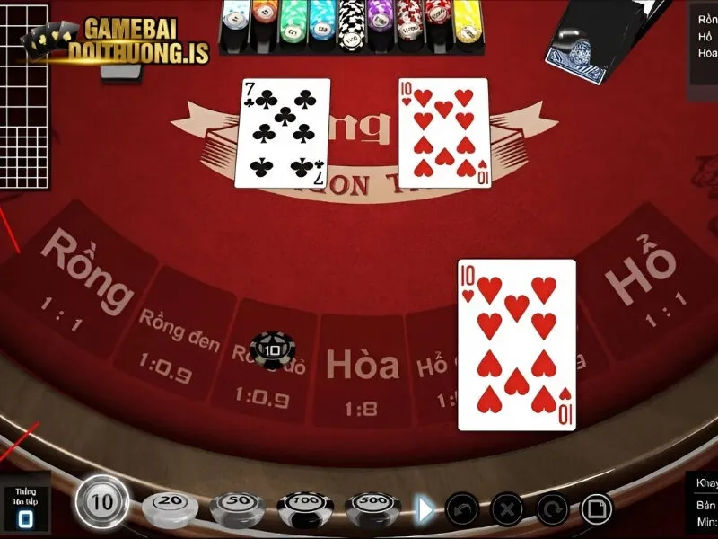 Luật chơi cơ bản của rồng hổ cho anh em 