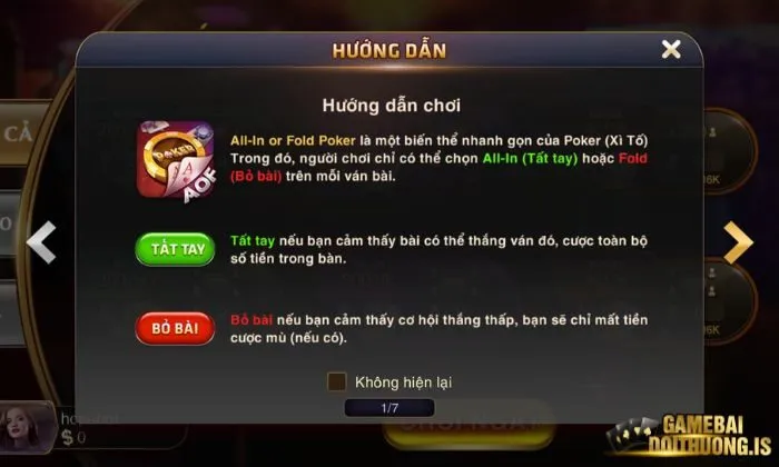 Giới thiệu một số luật lệ khi chơi Poker Mayclub