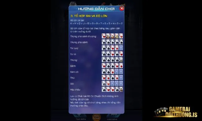 Thuật ngữ thường gặp trong game bài Poker Ric