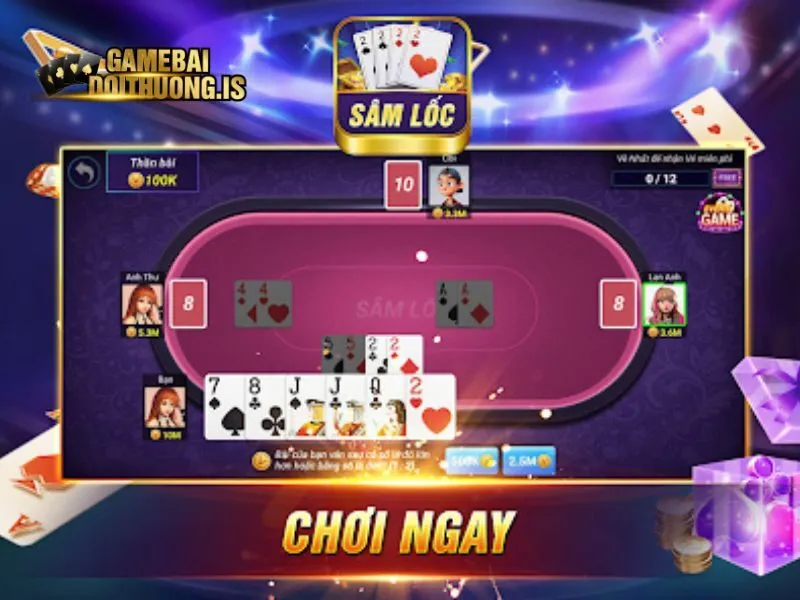 Sâm lốc V8 là sân chơi vui, minh bạch nhất