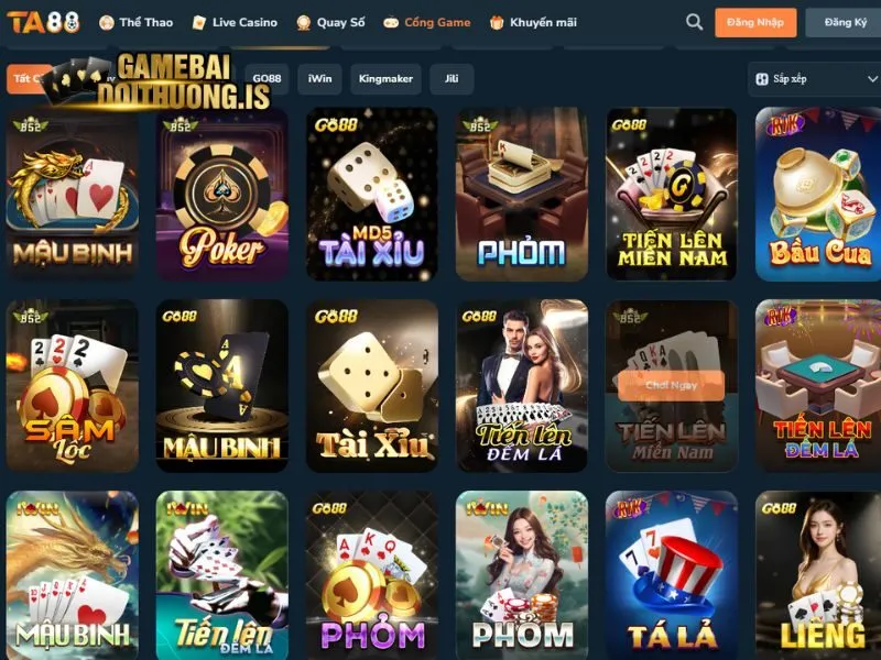 TA88 game bài chuyên nghiệp đến từ Campuchia