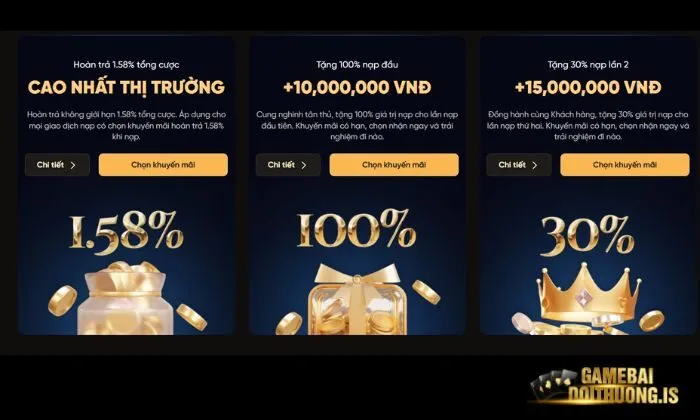 Người chơi có thể linh hoạt tham gia nhận ưu đãi